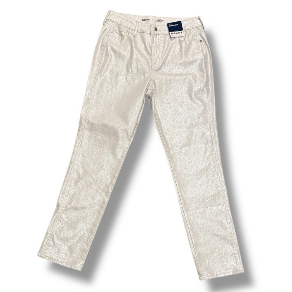 Old Navy Silver Women's Pants